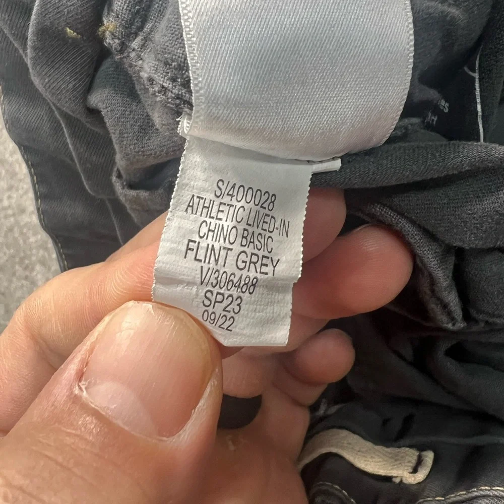 Men's banana republic chino athletic pants‎